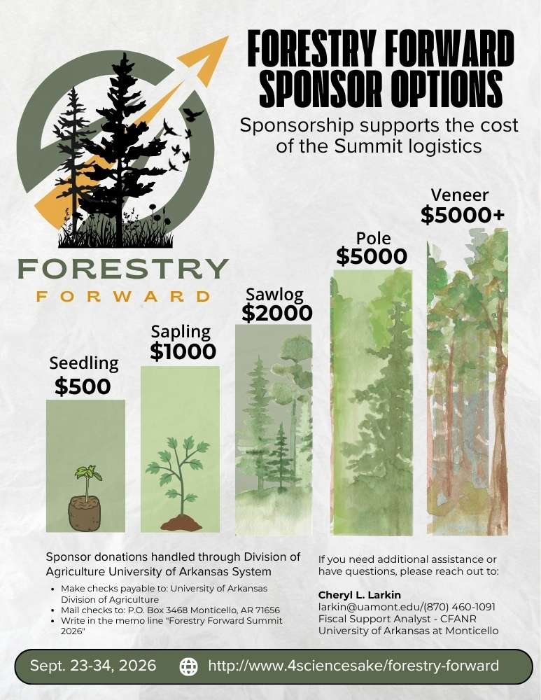 Forestry Forward forestry forward sponsor options front june 4